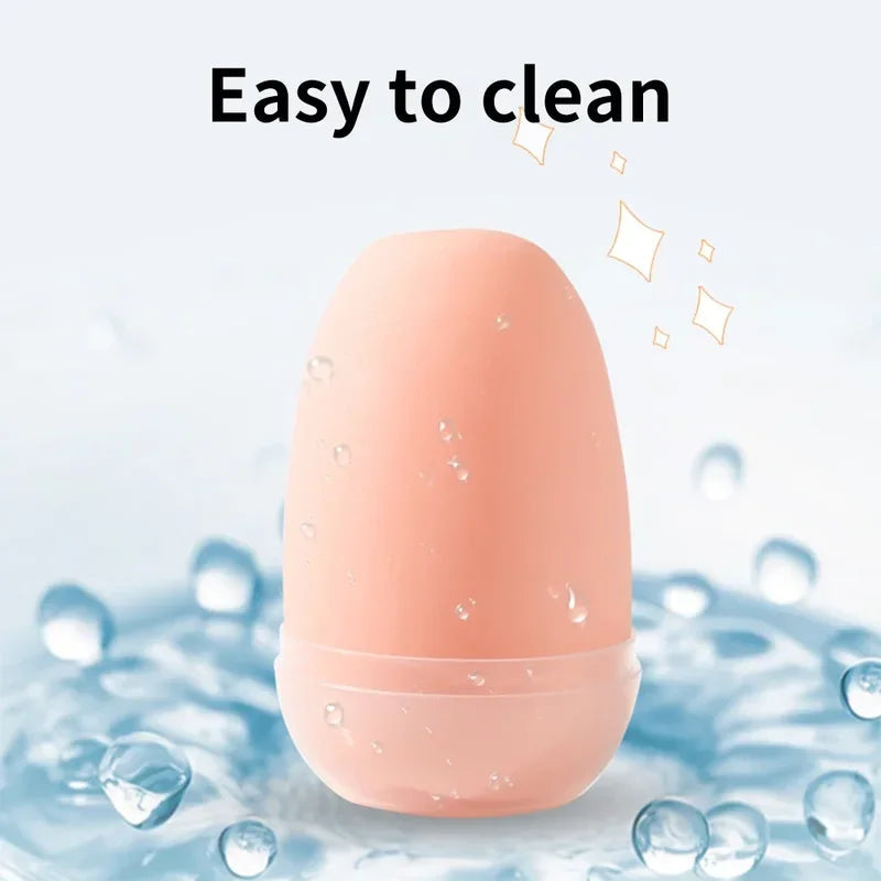 Mini Portable Egg Realistic Vagina Beginner Soft Masturbation Cup Penis Massager Stimulator Sex Toys  Man gtooza.com