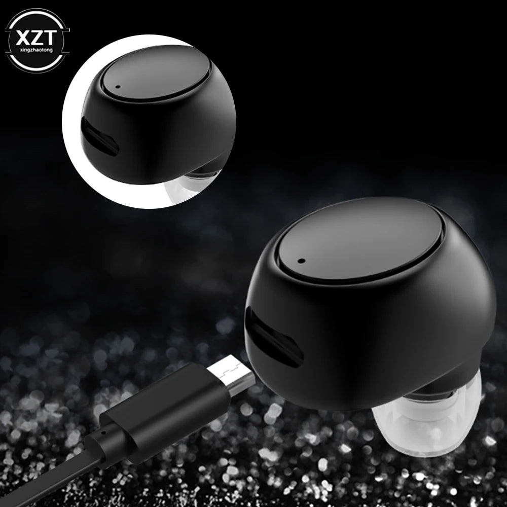 PCMini Single Headphones Bluetooth 5.2 Earphones Power Display TWS Wireless