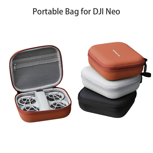 Mini Storage Bag  DJI Neo Travel Case Orange/Black/Gray EVA Carrying Case Drone Body Bag  DJI Neo Bag Accessories