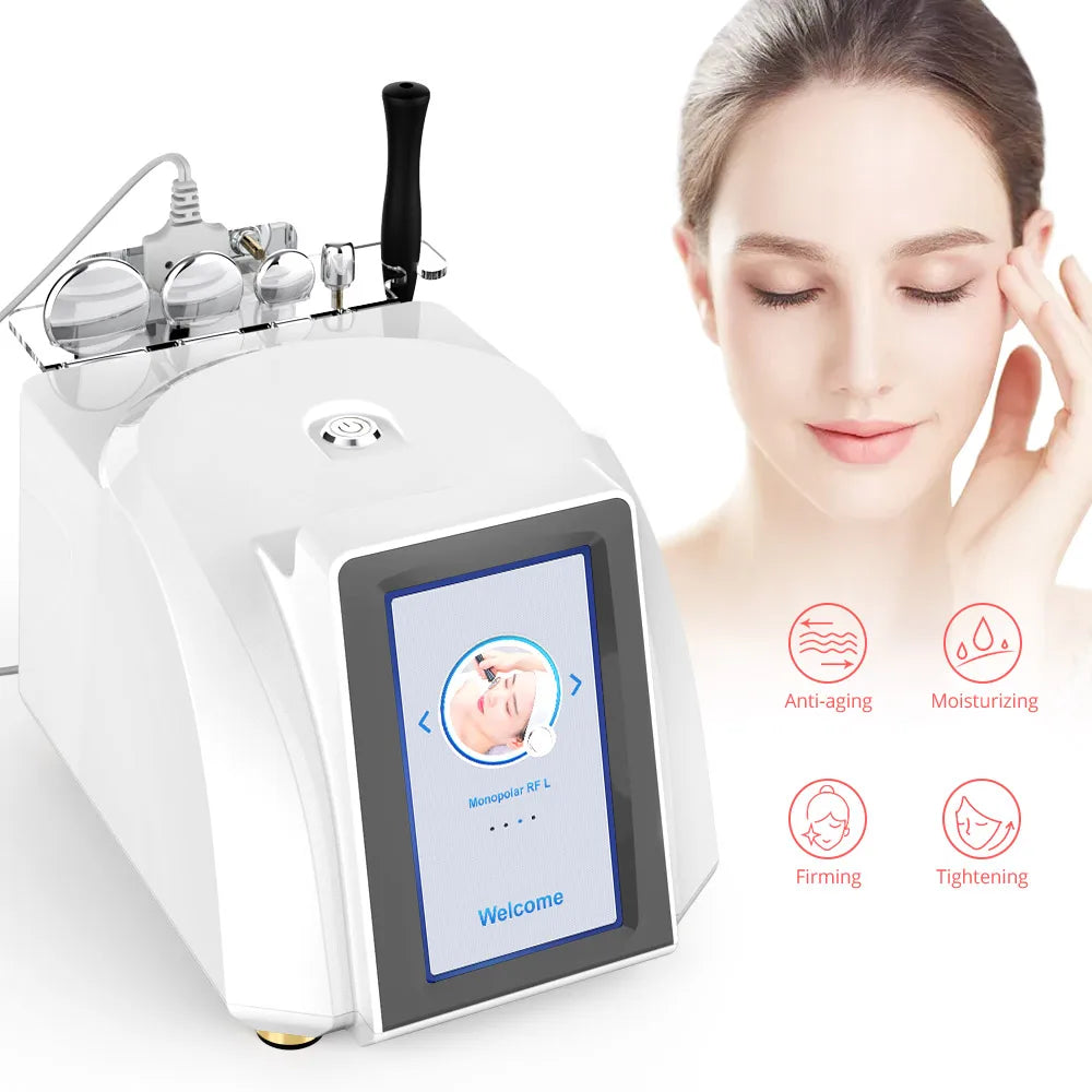 PC Monopolar RF Radio Frequency Facial Machine Skin Tightening Wrinkle Remo