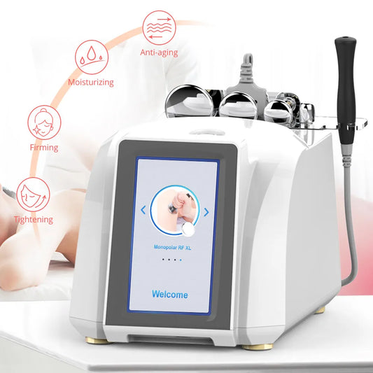 PC Monopolar RF Radio Frequency Facial Machine Skin Tightening Wrinkle Remo