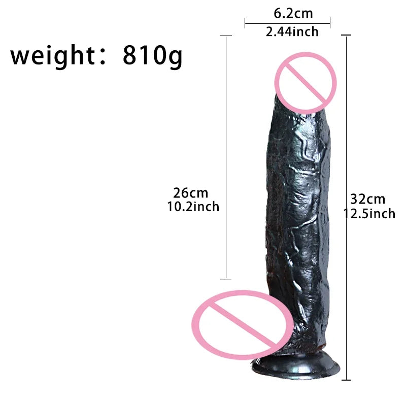 GtoozaMoonuo Female Giant Masturbator Extra Large Dildo Healthy Soft Glue Suction Cup  Women Big Dick Sex Toys gtooza.com