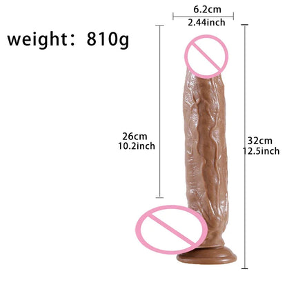 GtoozaMoonuo Female Giant Masturbator Extra Large Dildo Healthy Soft Glue Suction Cup  Women Big Dick Sex Toys gtooza.com