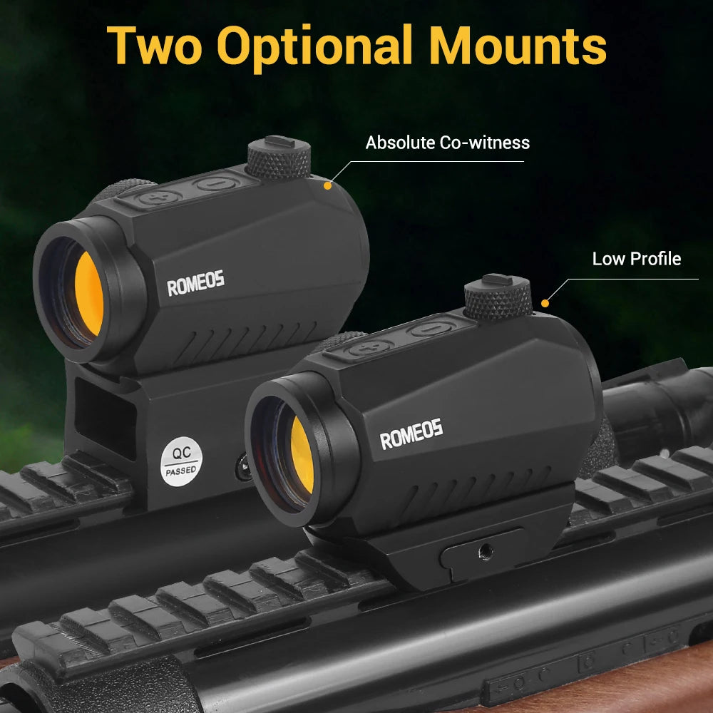 Motion Awake Red Dot Sight 20mm Rail Rifle Scope 2 MOA Compact Riflescope Hunting Optics Weapon Gun Accessories  Shooting