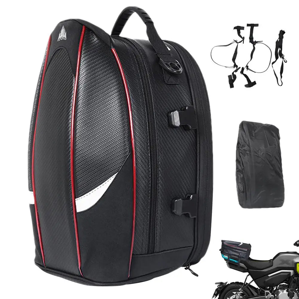 PC Motorcycle Bags For Back Seat Motorcycle Rear Seat Luggage Bags Motorcyc