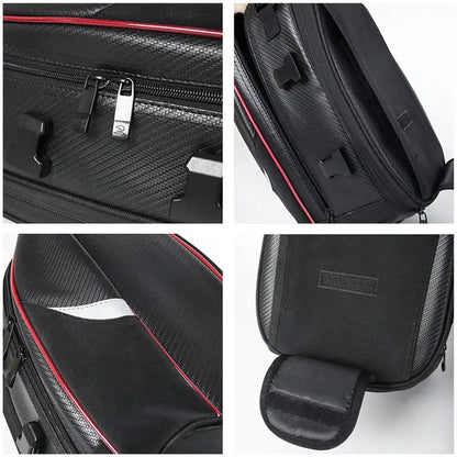 PC Motorcycle Bags For Back Seat Motorcycle Rear Seat Luggage Bags Motorcyc