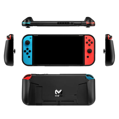 Multi TPU Shell Soft Protective Case Guard Cover For Nintendo Switch card Holder Ergonomic Handle Grip Accessories