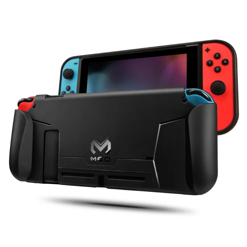 Multi TPU Shell Soft Protective Case Guard Cover For Nintendo Switch card Holder Ergonomic Handle Grip Accessories