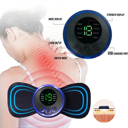 PC Multi functional intelligent mini massage stick portable neck massager s