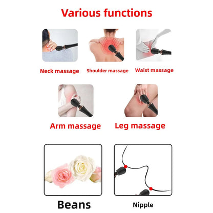 Multifunction Female Masturbation Vibrator Extra-large Size Massager G-Spot Clitoral Vagina Stimulation Adult Supplies Sex Toys gtooza.com