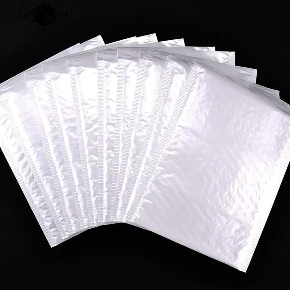 Multifunction White Bubble Envelope Bags Packing Bag  Magazine Lined Mailer Shipping Self Seal Waterproof Foam Bubble Mailers