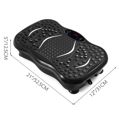 PC Multiple Protection Vibration Plate Platm Exercise Fitness Trainer Machi