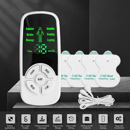 PC Muscle Stimulator EMS Body Massager Massage Relax Neck Back Shoulder Han