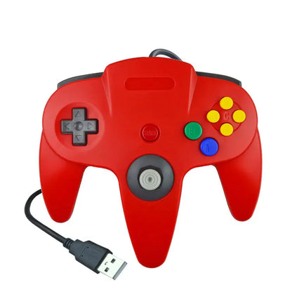 N64 USB Wired Controller Gamepad Joystick Nintendo Classic Video Game Controller Retro Games for Mac Computer Windows PC