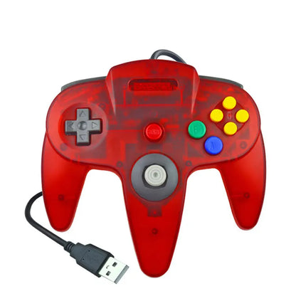 N64 USB Wired Controller Gamepad Joystick Nintendo Classic Video Game Controller Retro Games for Mac Computer Windows PC