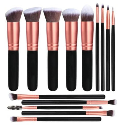 NEW 14PCS Makeup Brushes Set  Soft Fluffy Foundation Blush Powder Eyeshadow Blending Female Cosmetics Beauty Tool Christmas gift