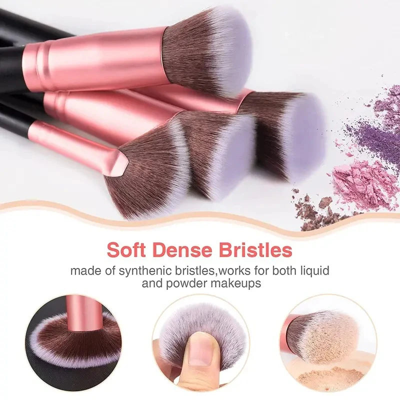 NEW 14PCS Makeup Brushes Set  Soft Fluffy Foundation Blush Powder Eyeshadow Blending Female Cosmetics Beauty Tool Christmas gift