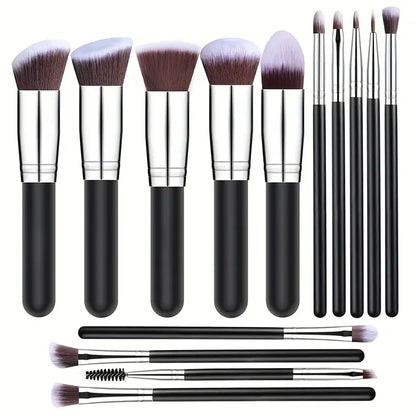 NEW 14PCS Makeup Brushes Set  Soft Fluffy Foundation Blush Powder Eyeshadow Blending Female Cosmetics Beauty Tool Christmas gift