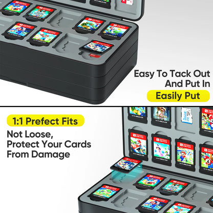 NEW 96/72/48 In 1 Switch Game Card Storage Case For Nintendo Switch/Swtich OLED Protective Cards Game Cards accessories