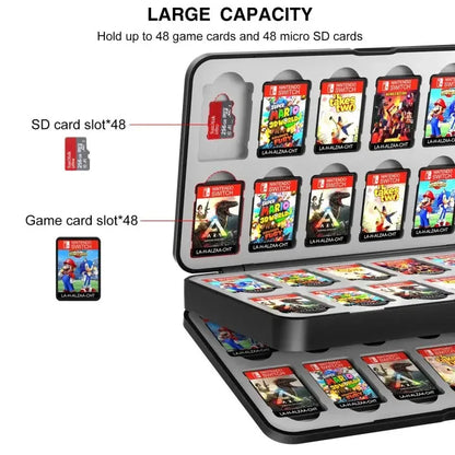 NEW 96/72/48 In 1 Switch Game Card Storage Case For Nintendo Switch/Swtich OLED Protective Cards Game Cards accessories