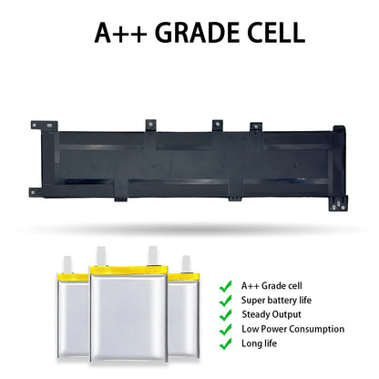 PC NEW B31N1635 Laptop Battery For ASUS VivoBook Pro 17 A705 X705UA F705UA N705U R702UF R702UB R702NC M705UF P1700UA 0B200-02560100