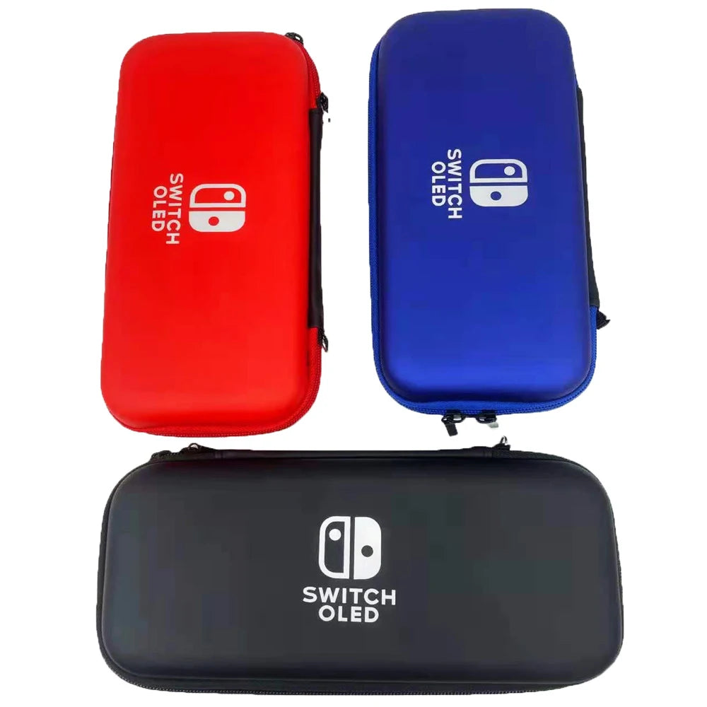 NEW EVA Carrying Case for Nintendo Switch OLED Protective Case Storage Bag Cover for Switch OLED Console Travel Portable Pouch