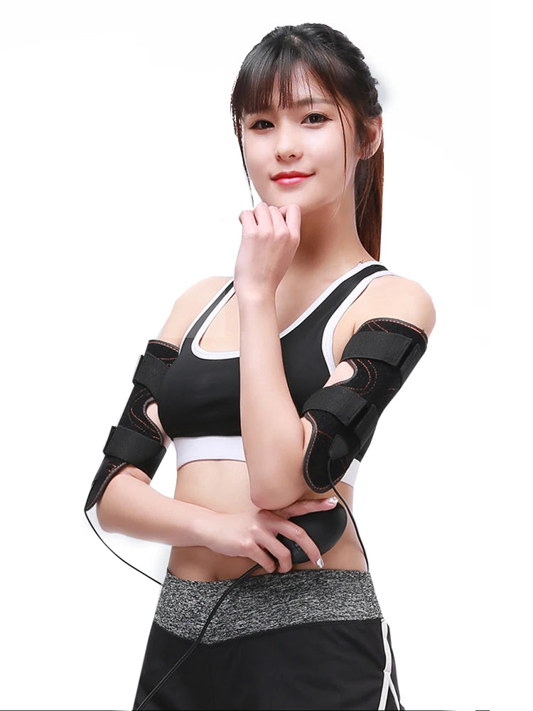 PC NEW Sports Arm Slimming Belt Portable EMS Vibration Girls Bodybuilding E