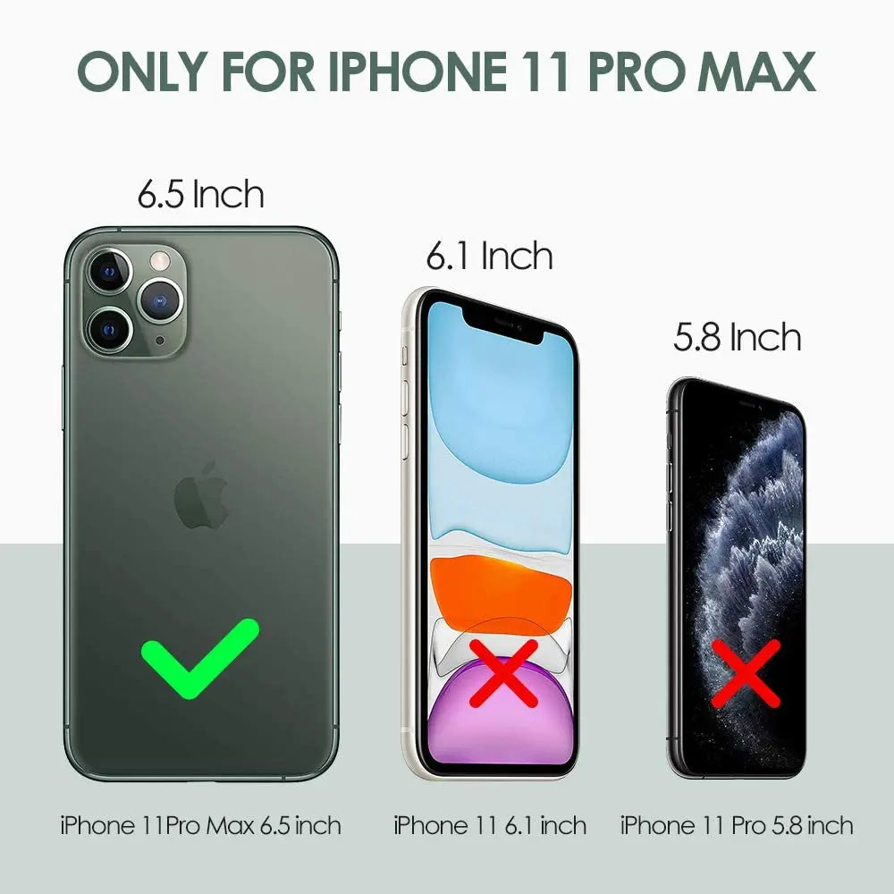 NEWDERY 10000mAh Battery Case for iPhone 11 Pro Max Portable Protective Charging Case Extended Rechargeable Battery Power Bank