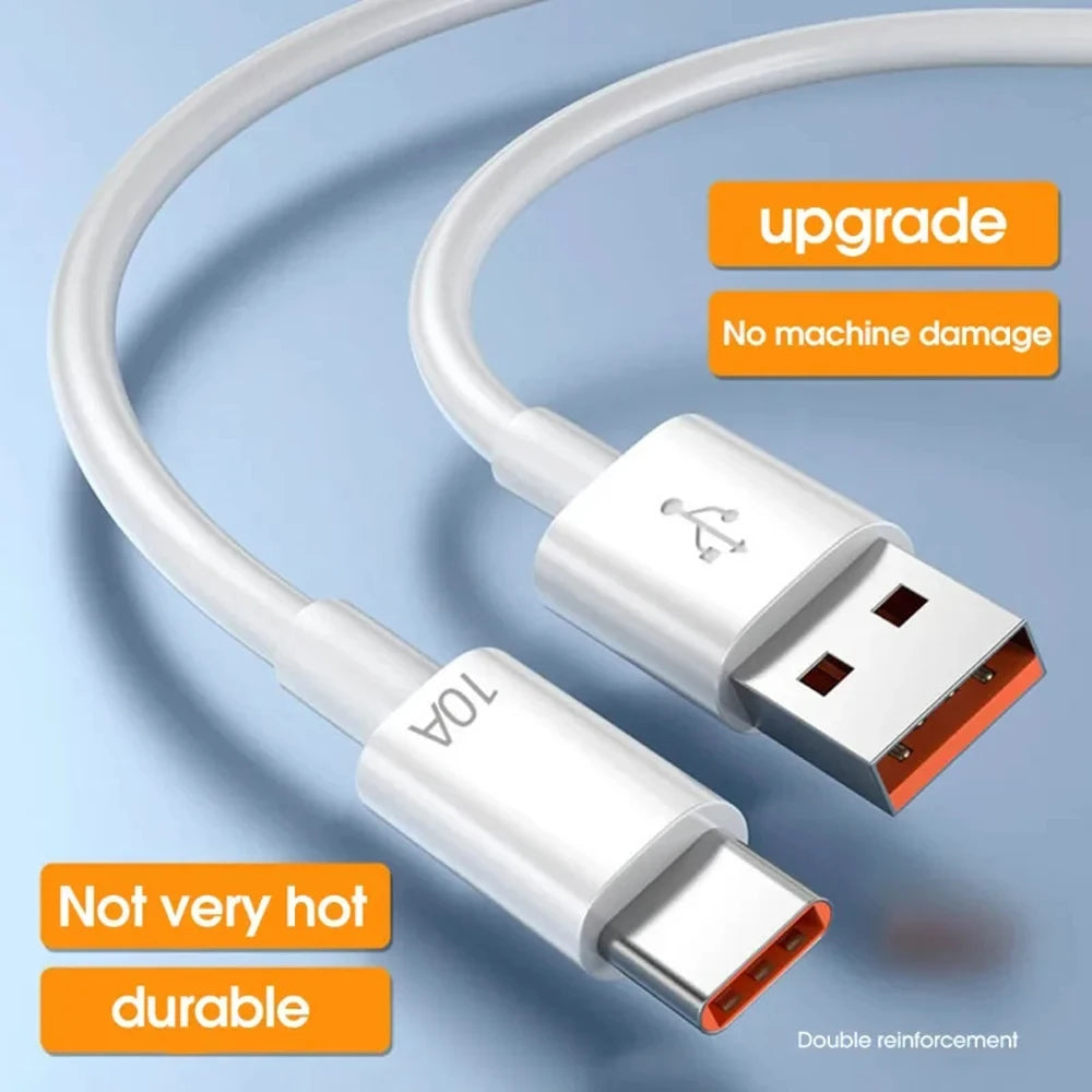 PC NNBILI 3Pcs cable ultra fast charging C-type phone, USB data cable C, 10A, 120W, suitable  Xiaomi, Samsung, Huawei