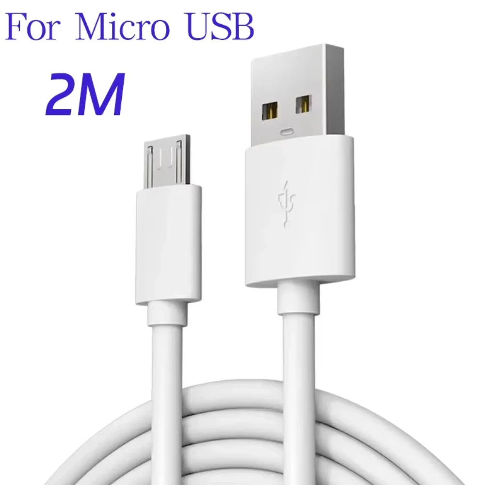 PC NNBILI Micro USB Cable High Speed Fast Charging USB Cord For Samsung Galaxy S7 S6 PS4 MP3 TV Andriod Phones Data Cables 1/1.5/2M