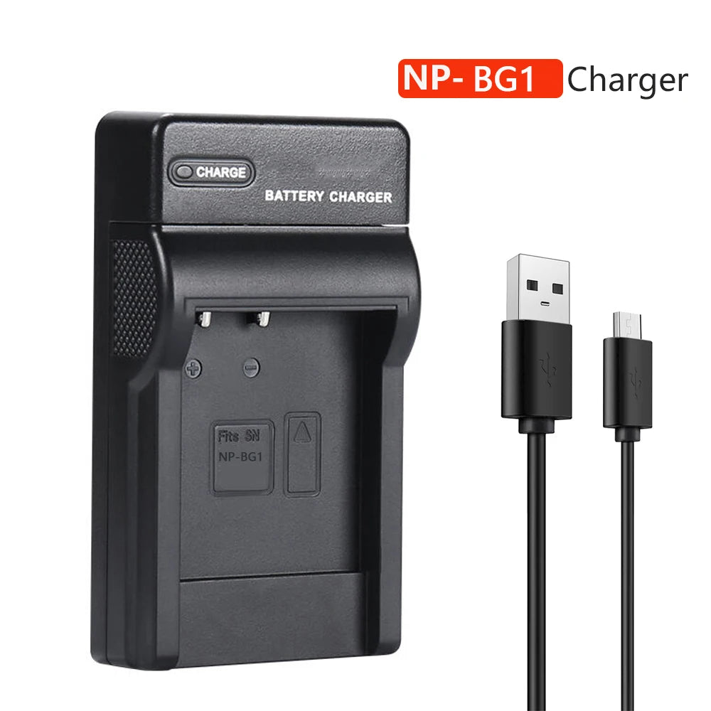 PC NP-BG1 NP-FG1 NP BG1 FG1 Battery or Charger For Sony Cyber-Shot DSC-W100 DSC-WX1 DSC-H50 DSC-H55 DSC-H3 DSC-H7 Camera