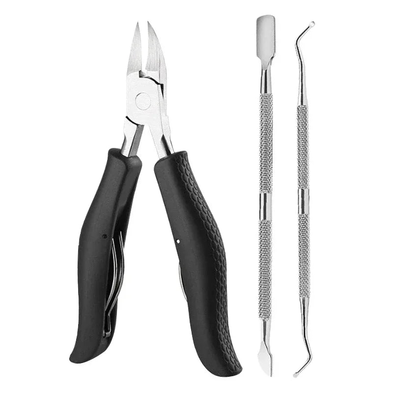 Nail Clipper Set  Paronychia Ingrown Toenail Podiatry Correction Nippers Pedicure Tool Manicure Knife Dead Skin Scissors