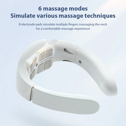 PC Neck Massage Machine 15 Gears 6 Modes Cervical Therapy Massage Stimulato