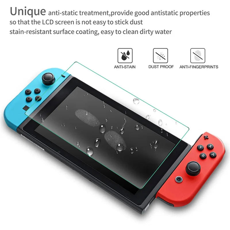 New 1 Pack Protective Glass for Nintend Switch Tempered Glass Screen Film Protector for Nintendos Switch NS Glass Accessories