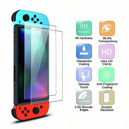 New 1 Pack Protective Glass for Nintend Switch Tempered Glass Screen Film Protector for Nintendos Switch NS Glass Accessories