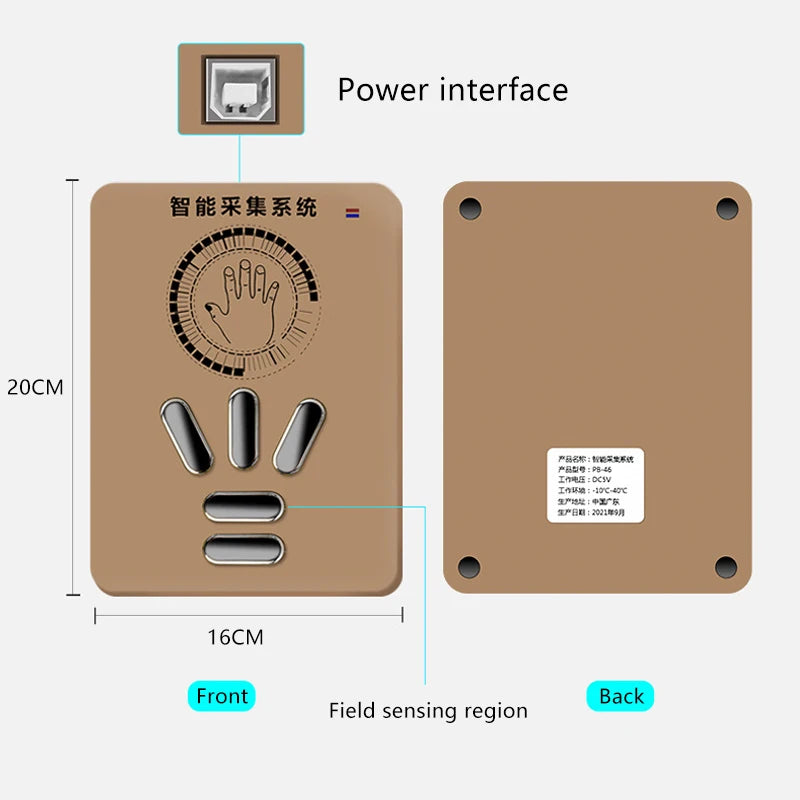 PC New 10th Generation Bluetooth Quantum Weak Magnetic Field Resonance Analysis Health Checker  Smartphone and Computer