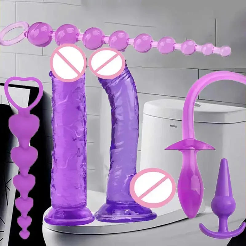 New 2024 Soft Dildo with Suction Cup Erotic Adult Gay Sex Toys Anal Plugs  Woman Sexyshop Penis Products Adult Toy Gode  18+