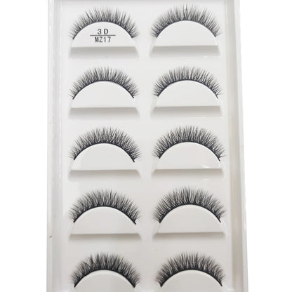 New 28 Style 5 Pairs Natural Mink False Eyelashes Makeup Eyelash Extension Fake Eye Lashes Faux Cils Make Up Beauty Cilios