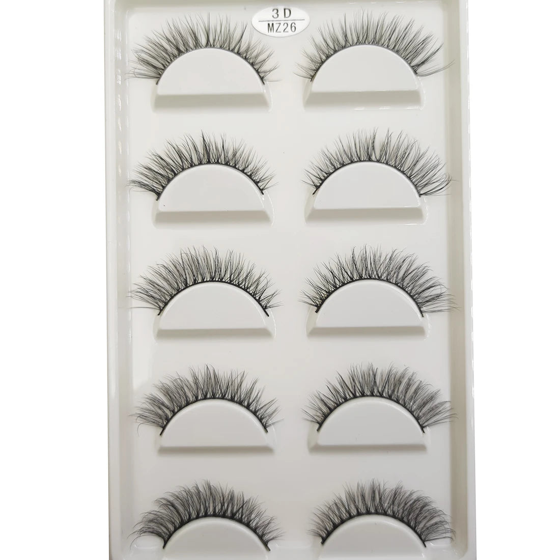 New 28 Style 5 Pairs Natural Mink False Eyelashes Makeup Eyelash Extension Fake Eye Lashes Faux Cils Make Up Beauty Cilios