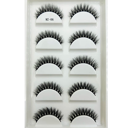 New 28 Style 5 Pairs Natural Mink False Eyelashes Makeup Eyelash Extension Fake Eye Lashes Faux Cils Make Up Beauty Cilios