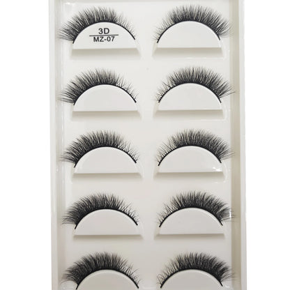 New 28 Style 5 Pairs Natural Mink False Eyelashes Makeup Eyelash Extension Fake Eye Lashes Faux Cils Make Up Beauty Cilios