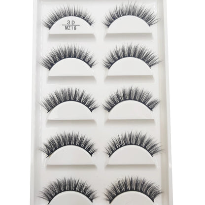 New 28 Style 5 Pairs Natural Mink False Eyelashes Makeup Eyelash Extension Fake Eye Lashes Faux Cils Make Up Beauty Cilios