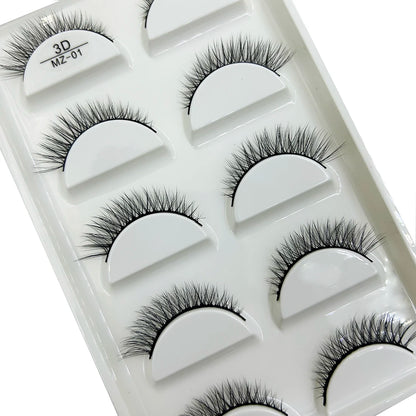 New 28 Style 5 Pairs Natural Mink False Eyelashes Makeup Eyelash Extension Fake Eye Lashes Faux Cils Make Up Beauty Cilios