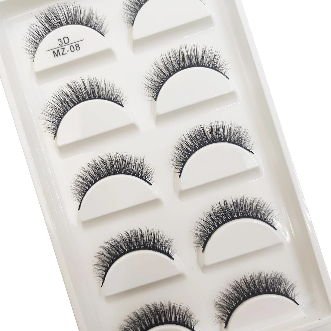 New 28 Style 5 Pairs Natural Mink False Eyelashes Makeup Eyelash Extension Fake Eye Lashes Faux Cils Make Up Beauty Cilios