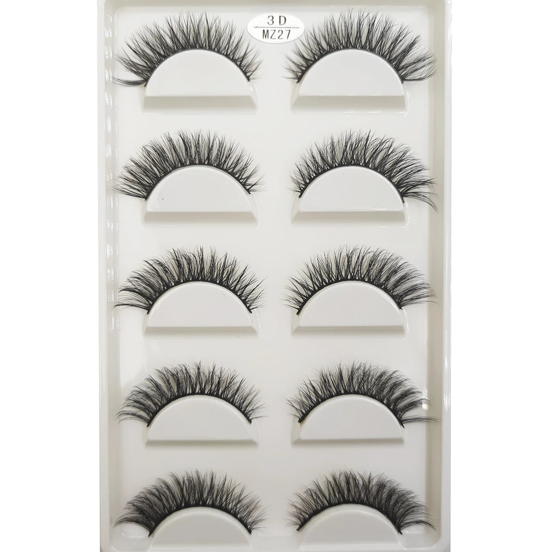 New 28 Style 5 Pairs Natural Mink False Eyelashes Makeup Eyelash Extension Fake Eye Lashes Faux Cils Make Up Beauty Cilios