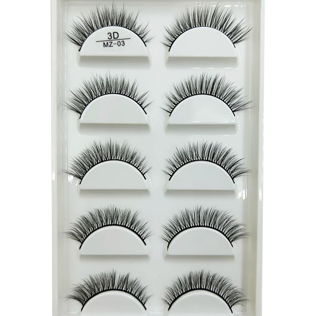 New 28 Style 5 Pairs Natural Mink False Eyelashes Makeup Eyelash Extension Fake Eye Lashes Faux Cils Make Up Beauty Cilios