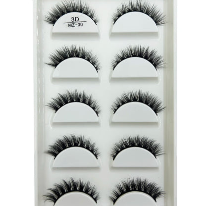 New 28 Style 5 Pairs Natural Mink False Eyelashes Makeup Eyelash Extension Fake Eye Lashes Faux Cils Make Up Beauty Cilios