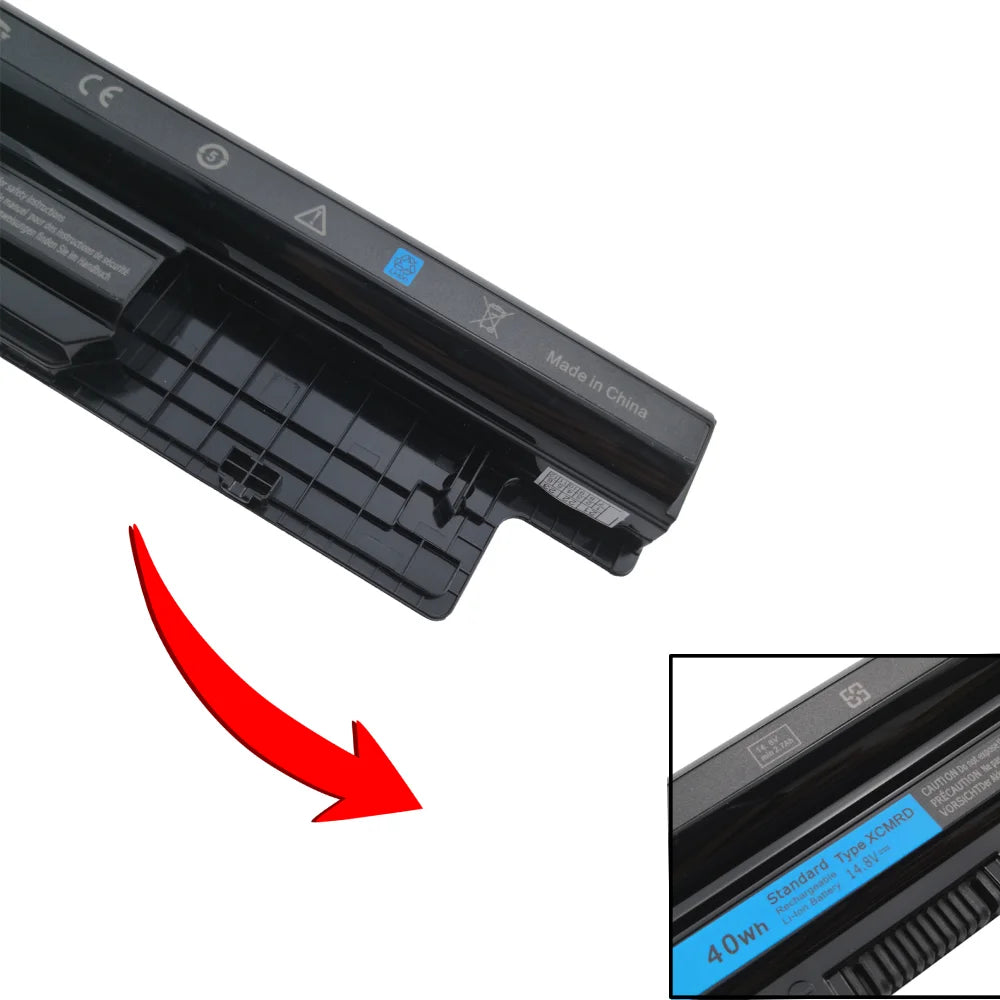 PC New 40Wh XCMRD 65WH MR90Y Laptop Battery  Dell Inspiron 3421 3437 3442 3443 3521 3721 3737 5421 5437 5537 3537 5521 5721 5737