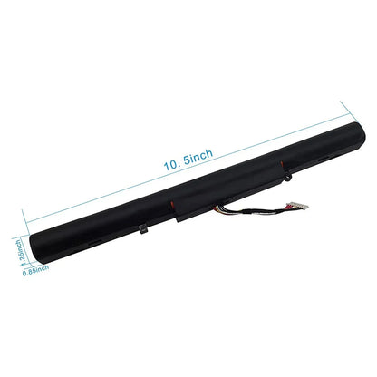 PC New A41-X550E Laptop Battery  ASUS X450 X450E X450J X450JF X751M X751MA X751L X750JA A450J A450JF A450E F450C F450V 15V 44Wh