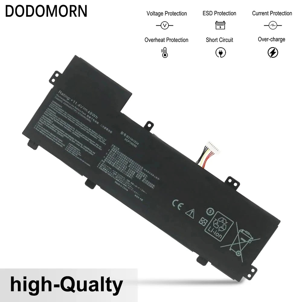 PC New B31N1534 Laptop Battery For Asus Zenbook UX510 UX510UW-1A/RB71/CN044T UX510UX-CN020T-BE/CN044T/1A Series 48Wh 4240mAh 11.4V